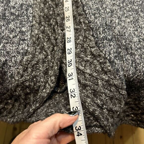 PrAna Angelica Duster button sweater gray‎ women’s size S - Picture 9 of 9